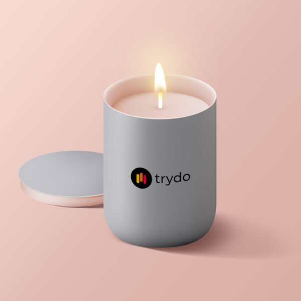 Flame Scented Tin Candle